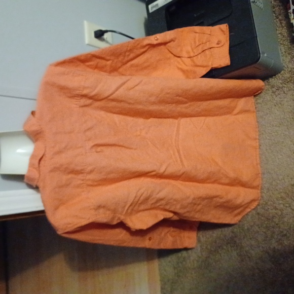 Salmon pink Talbots top - Picture 3 of 6
